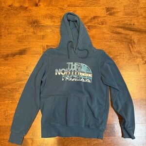 The North Face Women's Blue Hoodie Sweater